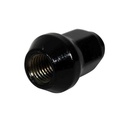 MASSFX 16-Pack Durable Black 14mm Hex Lug Nuts, 28mm Length, & 10x1.25 Thread