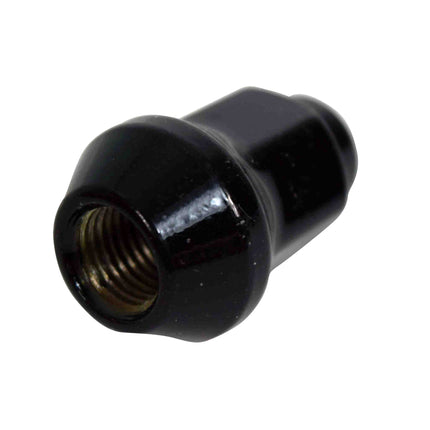 MASSFX 16-Pack Durable Black 14mm Hex Lug Nuts, 28mm Length, & 3/8-24 Thread - Heavy Duty Replacement Lug Nuts for Golf Cart Wheels, Fits Most EZGO, Club Car & Yamaha Golf Cart Wheels
