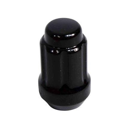 MASSFX 16-Pack Durable Black 17mm Hex Lug Nuts, 35mm Length, & 12x1.5 Thread