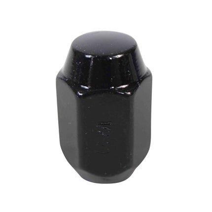 MASSFX 16-Pack Durable Black 21mm Hex Lug Nuts, 35mm Length, & 1/2-20 Thread