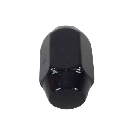 MASSFX 16-Pack Durable Black 21mm Hex Lug Nuts, 35mm Length, & 1/2-20 Thread
