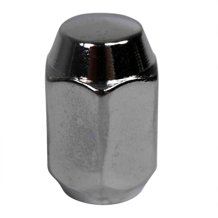 MASSFX 16-Pack Durable Chrome 21mm Hex Lug Nuts, 35mm Length, & 1/2-20 Thread