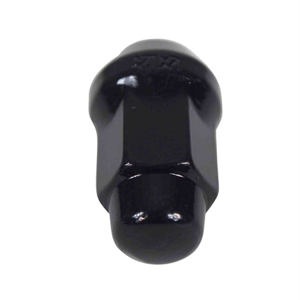 MASSFX 16-Pack Durable Black 17mm Hex Lug Nuts, 35mm Length, & 12x1.25 Thread