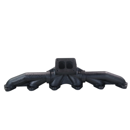 Diesel Power Source T4 Exhaust Manifold 1998-2018 Dodge Ram 5.9L 6.7L Cummins Center Mount 3-Piece High Flow Performance Upgrade Faster Spool Lower EGTs T4 Turbo Direct Fit (NOT OEM Stock Turbo)