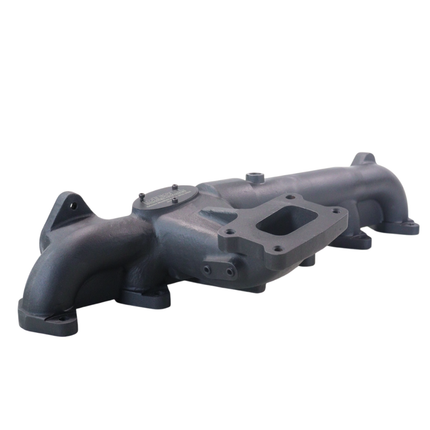 Diesel Power Source 5G Exhaust Manifold 2019-2024 Dodge Ram 6.7L Cummins Turbo Direct Bolt-On High Flow Cast Iron Lower EGTs Faster Spool (OEM 5450589, 708776AT)