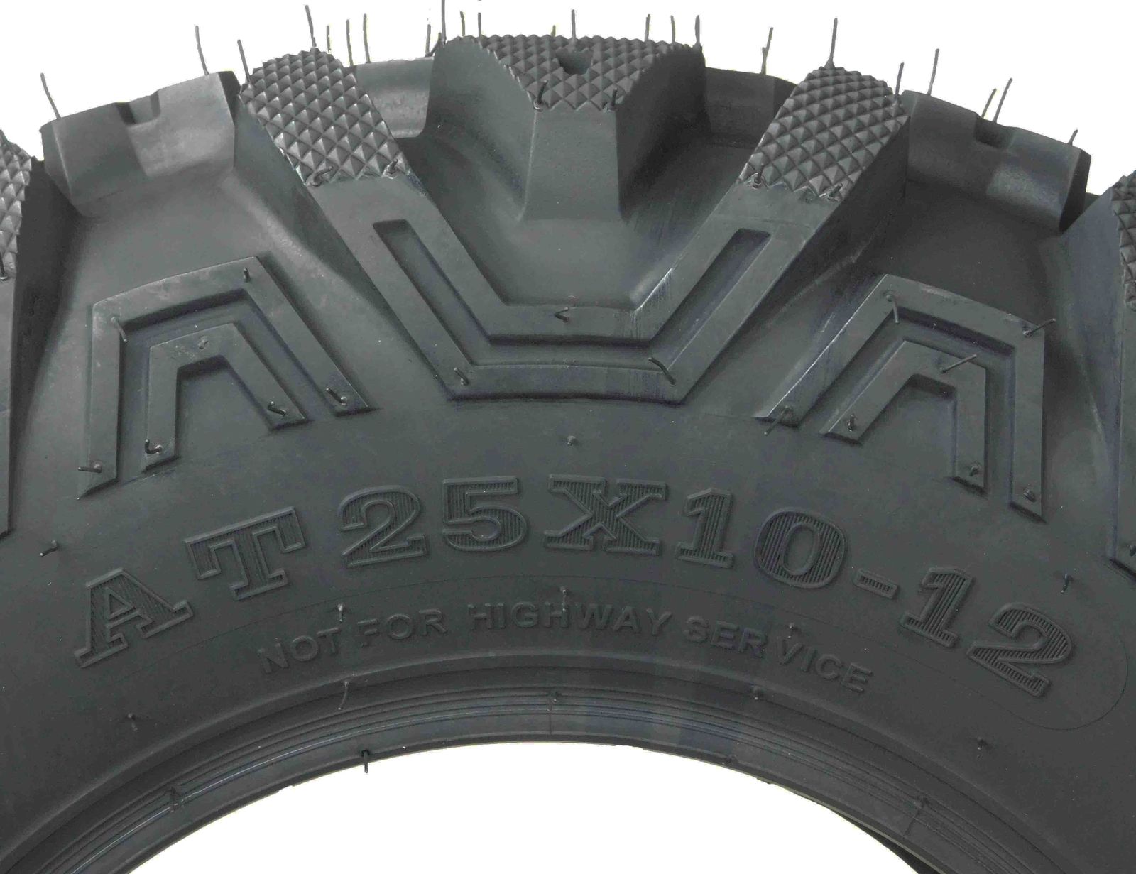 MASSFX 25x10-12 Rear Off-Road Tire ATV, UTV or SXS Tire 2 Pack