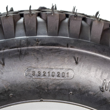 MASSFX 4.80/4.00-8 4 Ply Pre-Mounted 4x4 Bolt Tubeless Trailer Tire (Two Pack)