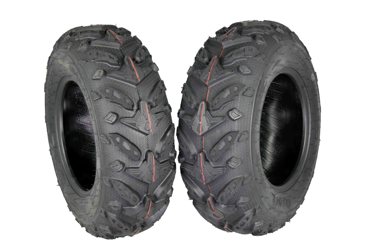 MASSFX Grinder 22x7-11 Front Tires-ATV, UTV, & SxS on Soft/Hard Pack Ground 2 pk