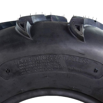 MASSFX 25x8-12 Front Tires for ATV, UTV, & SxS-6-Ply w/ 1/2" Tread Depth (2-pk)