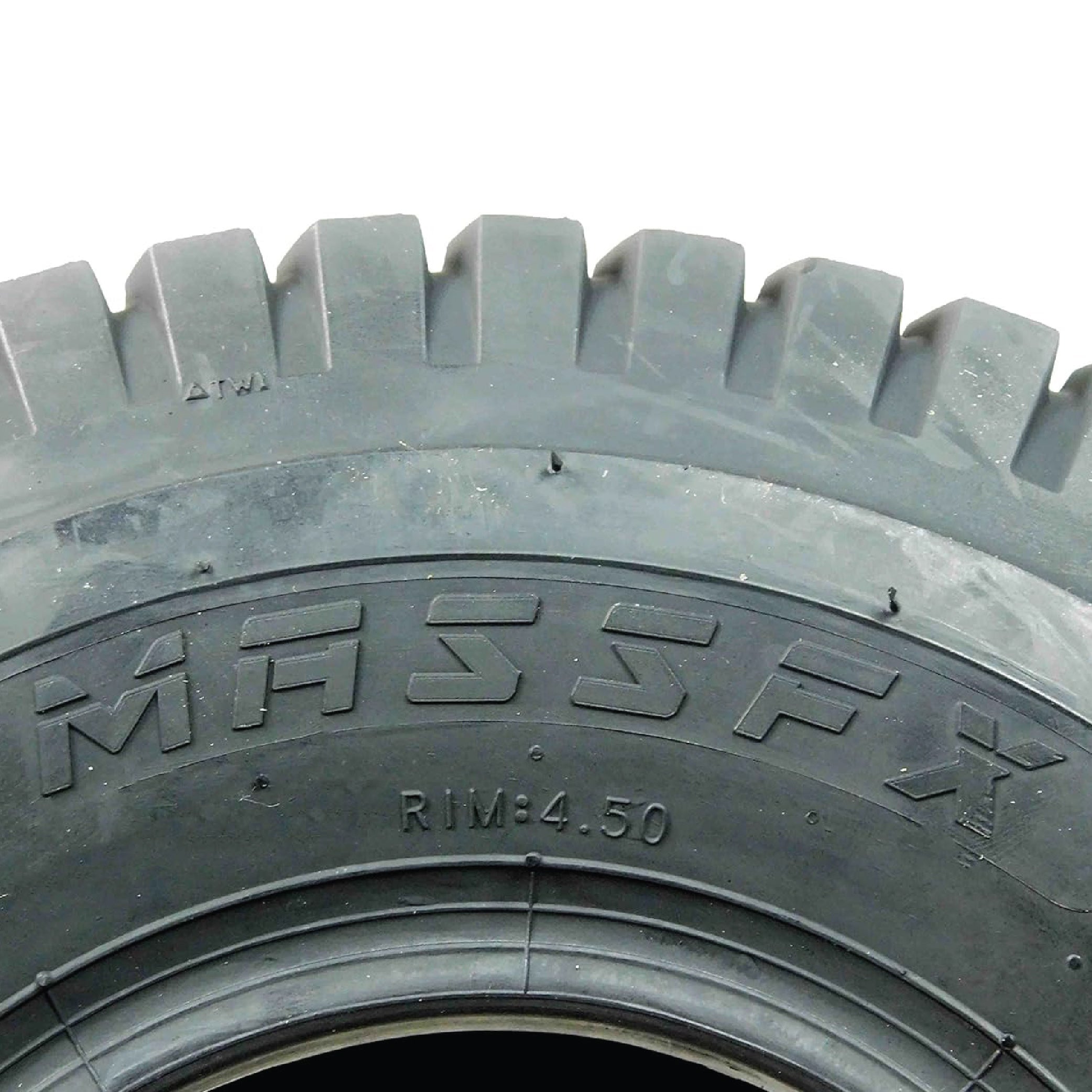 MASSFX 15x6-6 Front (2) & 20x8-8 Rear (2) Tire Set for Turf & Lawn Use (4-Pack)