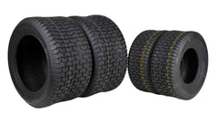 4 New MASSFX Lawn Mower Tires 16x6.5-8 & 22x9.5-12 4 PLY 4 Pack Lawn & Garden