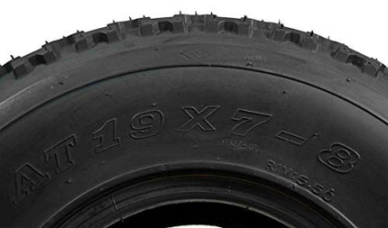 MASSFX 19x7-8 ATV Kawasaki Bayou Tire 4-ply 2 Pack 19x7x8 Polaris RZR 170