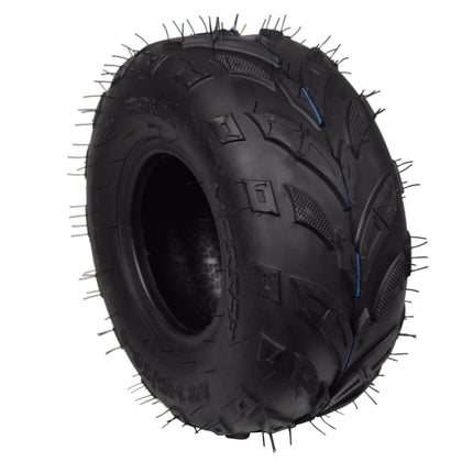 MASSFX 145/70-6 Tires for Go-Kart, Mini Bike, Lawn & Garden & TR-244A Tubes-4 Pk