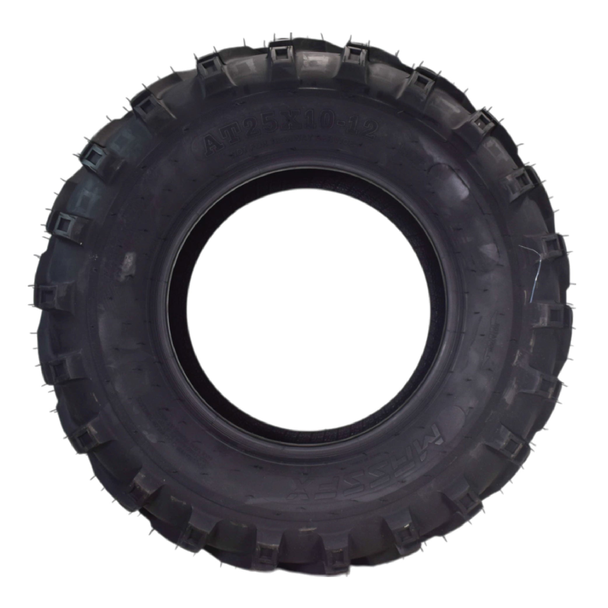 MASSFX 25x10-12 Rear Tires for ATV, UTV, & SxS-6-Ply w/ 1/2" Tread Depth (2-pk)