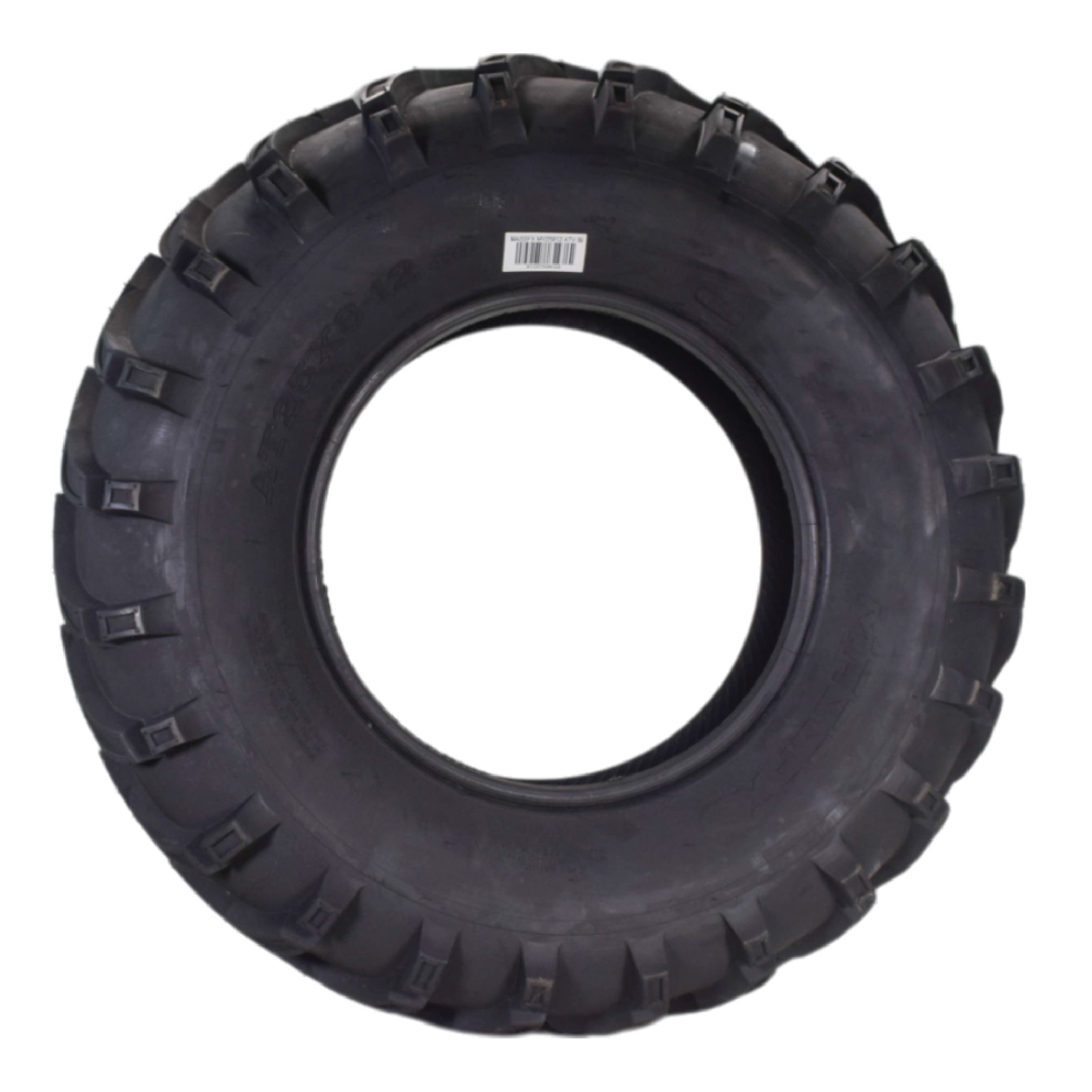 MASSFX 25x8-12 Front Tire for ATV, UTV, and SxS - 6-Ply with 1/2" Tread Depth