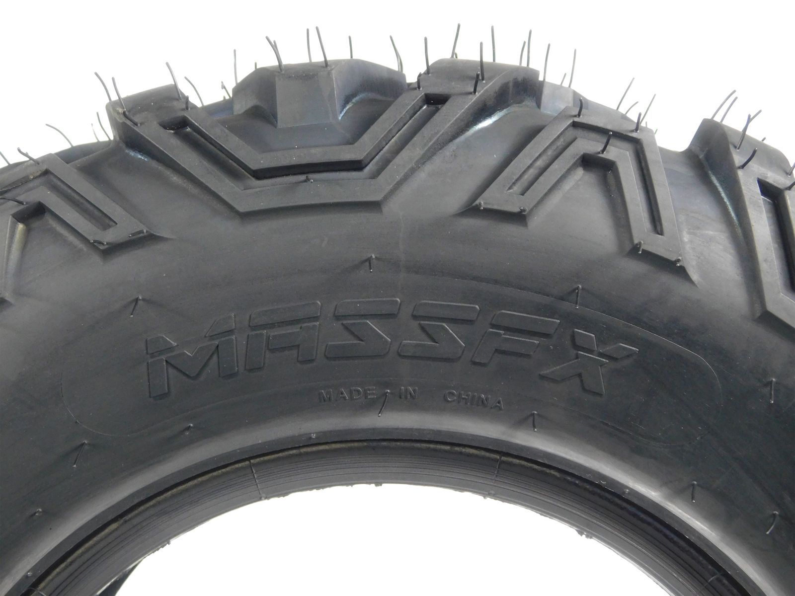 MASSFX SL251012(x2) Big Horn 6PLY 25x10-12 Rear ATV Tire, 2 Pack 25" Tall Tires