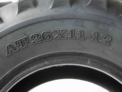 MASSFX MS261112 ATV MS Single Tire 26x11-12 Rear 6Ply