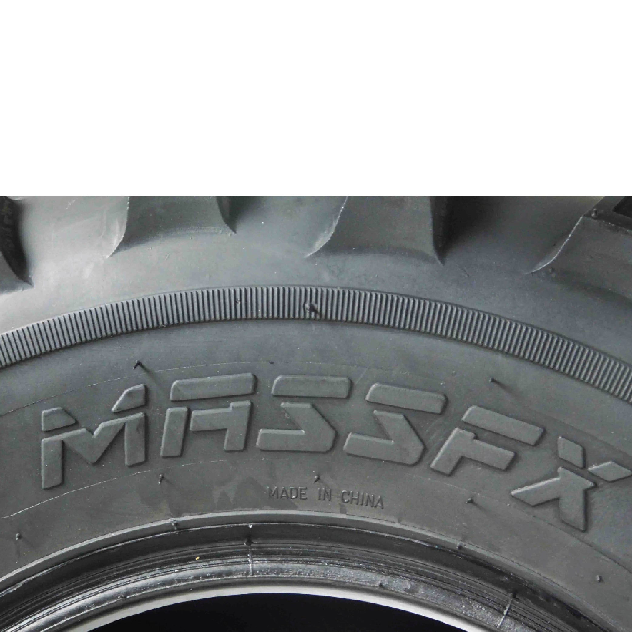 MASSFX 26x11-12 Rear Tire for ATV, UTV, and SxS - 6-Ply with 1/2" Tread Depth