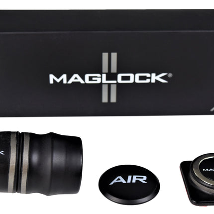 Maglock Magnetic Forced Air Helmet Coupling System Safe Quick Connect and Detach (w/ Keychain)