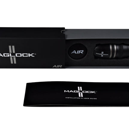 Maglock Magnetic Forced Air Helmet Coupling System Safe Quick Connect and Detach (w/ Keychain)