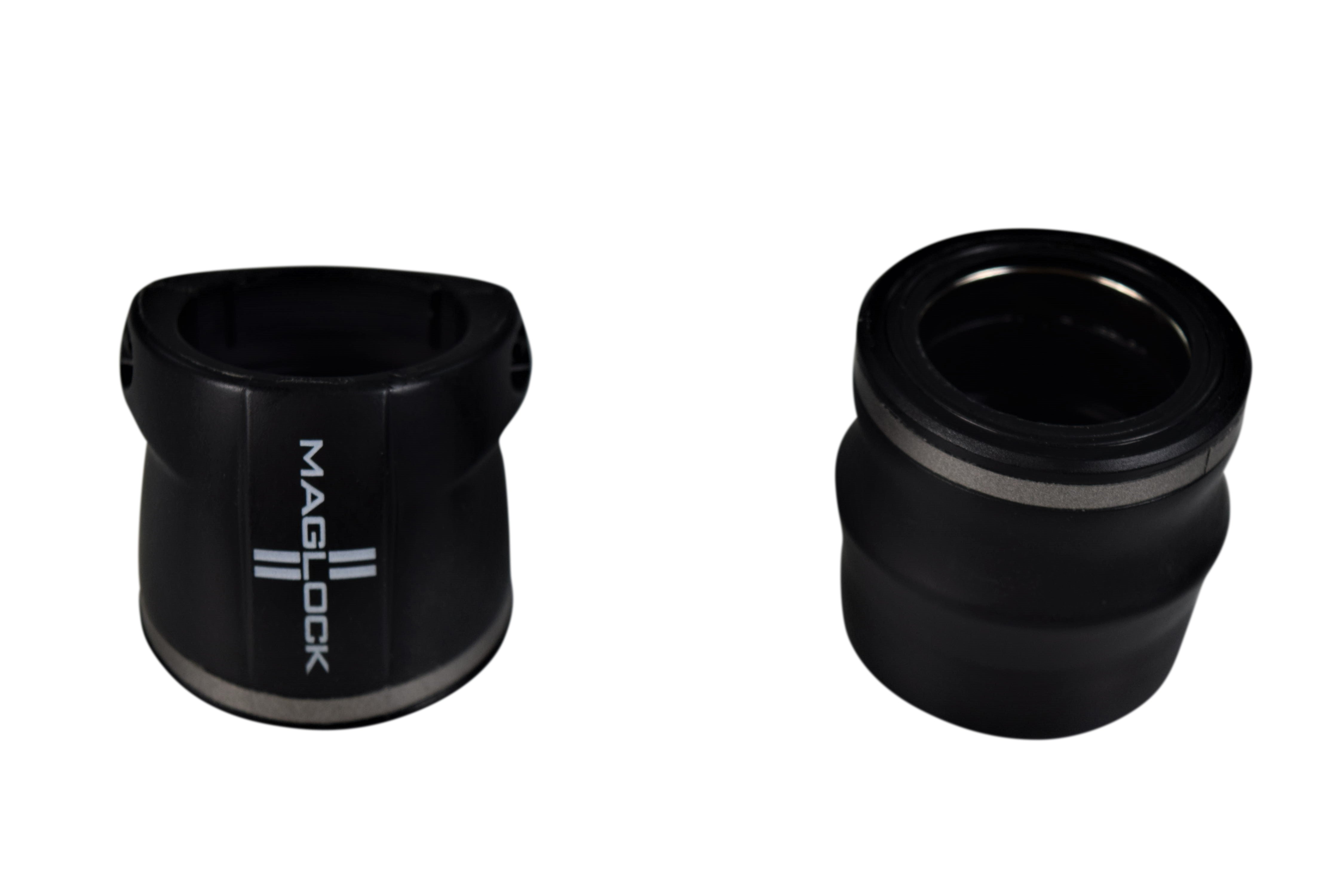 Maglock Magnetic Forced Air Helmet Coupling System Safe Quick Connect and Detach (w/ Keychain)