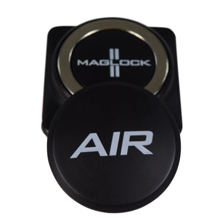 Maglock Magnetic Forced Air Helmet Coupling System Safe Quick Connect and Detach (w/ Keychain)
