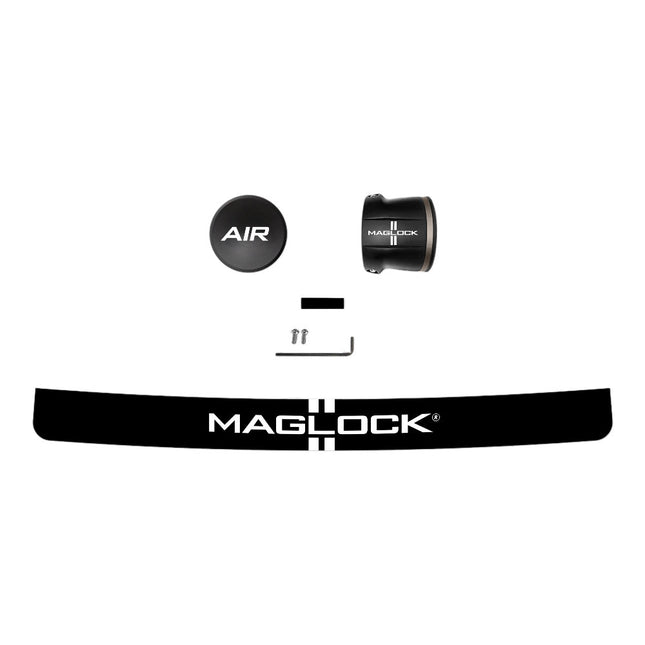 Maglock Magnetic Forced Air Helmet Connector with Safe Quick Connect and Detach for Professional & Hobby Racers (Helmet Connector Only)