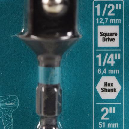 Makita A-97069 1/2-Inch x 2-Inch ImpactX Retention Ball Socket Adapter