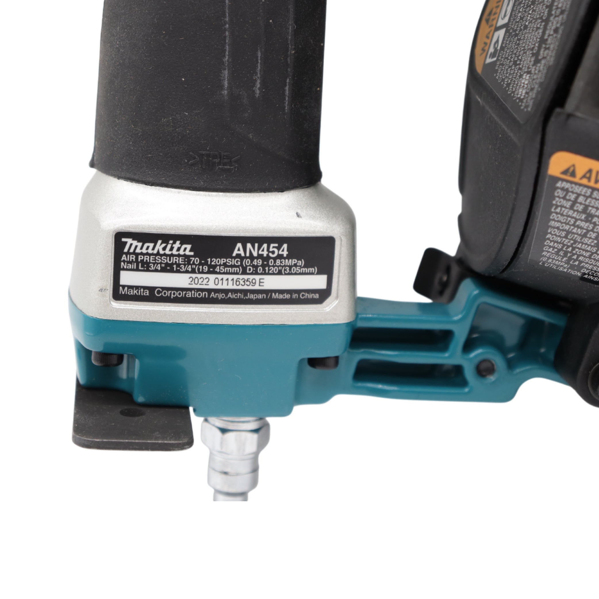 Makita AN454 1-3/4" Coil Roofing Nailer