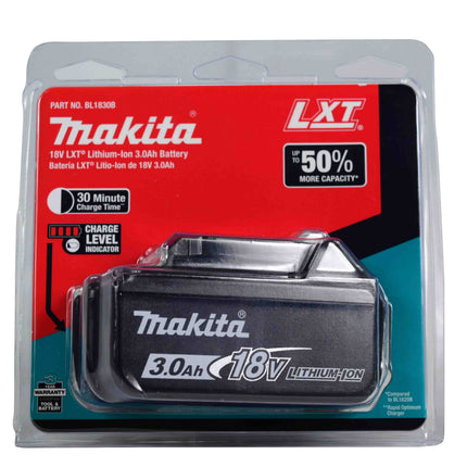 Makita BL1830B-NBX 18-Volt Lithium-Ion 3.0Ah with Charge Indicator