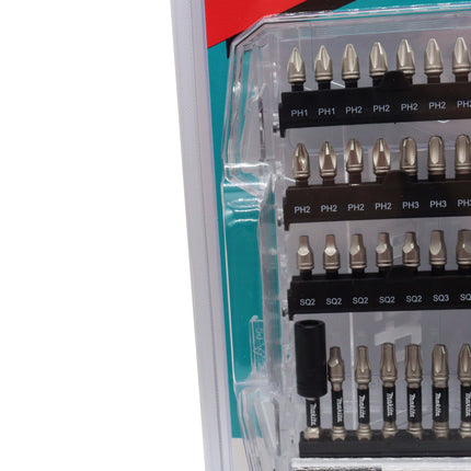 Makita E-01644 XPS Alloy Steel Impact Rated Screwdriver Drill Bit Set (60-Piece)