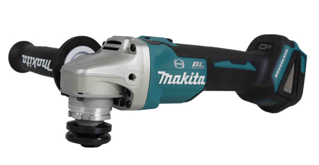 Makita XAG09Z 18V LXT Brushless Cordless 4-1/2" / 5" Angle Grinder with Automatic Speed Change, Variable Speed, Electronic Current Limiter and Electric Brake, Tool Only