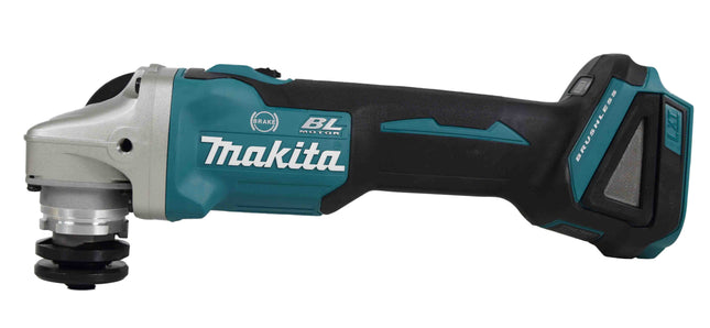 Makita XAG09Z 18V LXT Brushless Cordless 4-1/2" / 5" Angle Grinder with Automatic Speed Change, Variable Speed, Electronic Current Limiter and Electric Brake, Tool Only