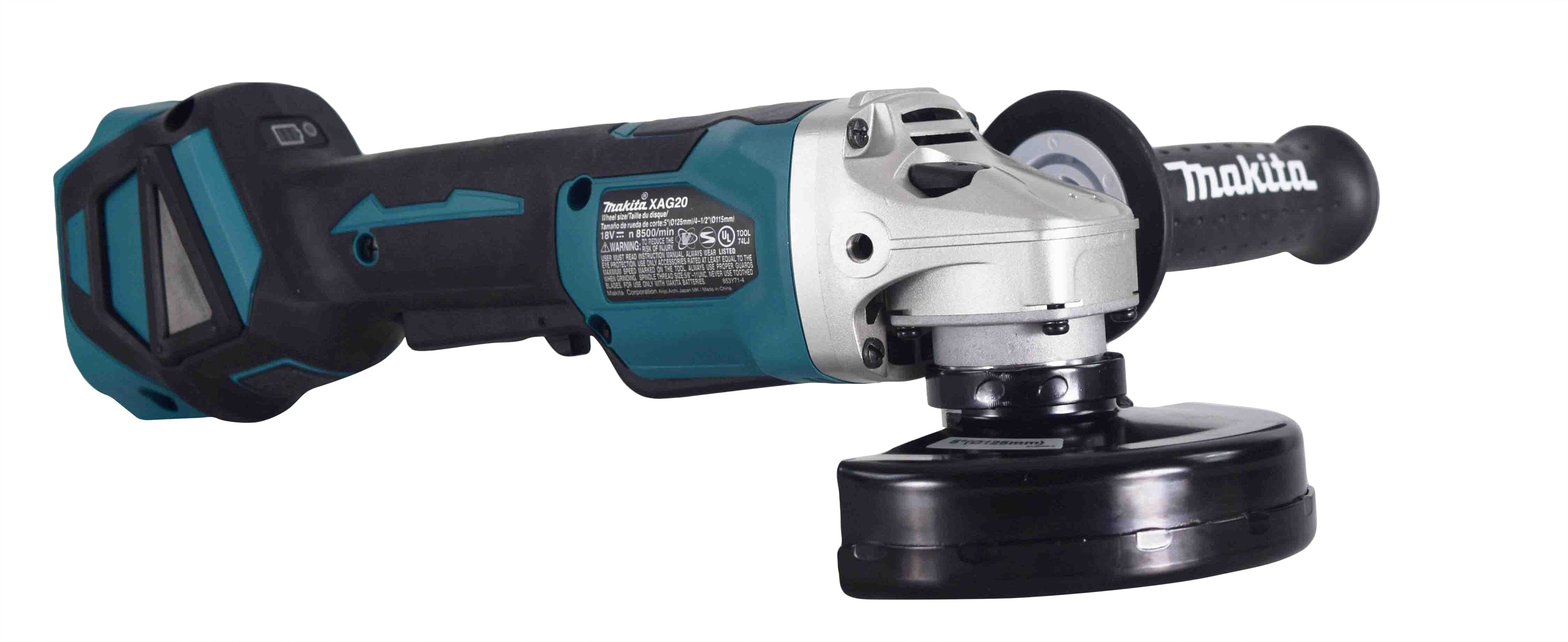 Makita XAG20Z 18V LXT Lithium-Ion Brushless Cordless 4-1/2 in. or 5 in.