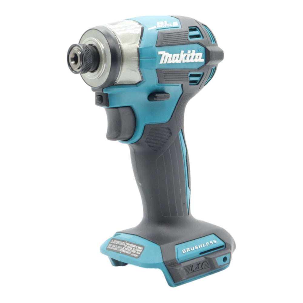 Makita XDT20Z 18V Cordless 4-Speed 1/4" Impact Driver – 1,590 in-lb Torque, Quick-Shift Mode, Assist & Tightening Modes, 360° LED Light Ring, All-Metal Gear Housing, Compact 4.5" Length (Tool-Only)