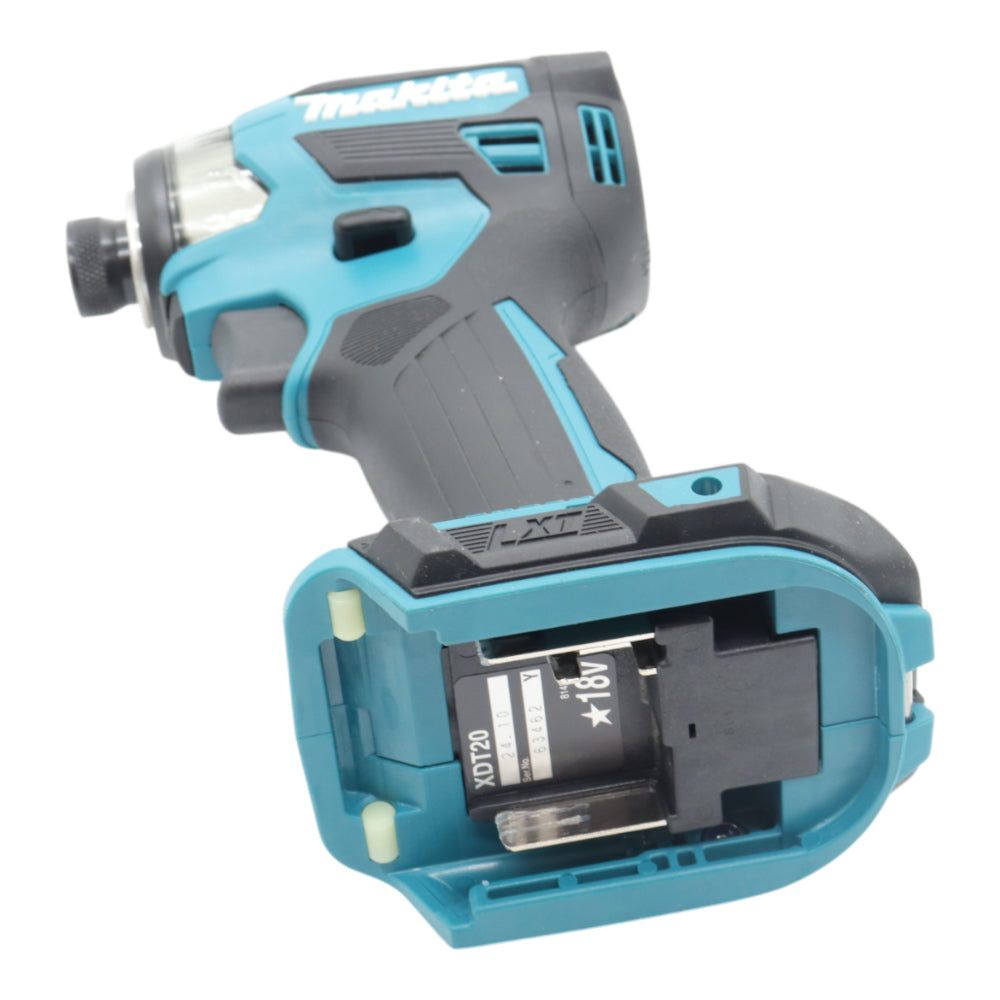 Makita XDT20Z 18V Cordless 4-Speed 1/4" Impact Driver – 1,590 in-lb Torque, Quick-Shift Mode, Assist & Tightening Modes, 360° LED Light Ring, All-Metal Gear Housing, Compact 4.5" Length (Tool-Only)