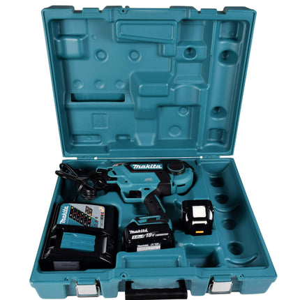Makita XRT01TK 18V LXT Lithium-Ion Brushless Cordless Rebar Tying Tool Kit (5.0Ah)