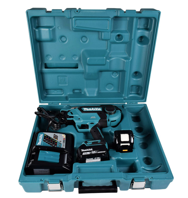 Makita XRT01TK 18V LXT Lithium-Ion Brushless Cordless Rebar Tying Tool Kit (5.0Ah)