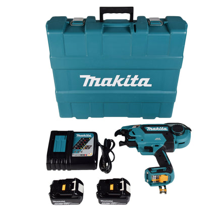 Makita XRT01TK 18V LXT Lithium-Ion Brushless Cordless Rebar Tying Tool Kit (5.0Ah)