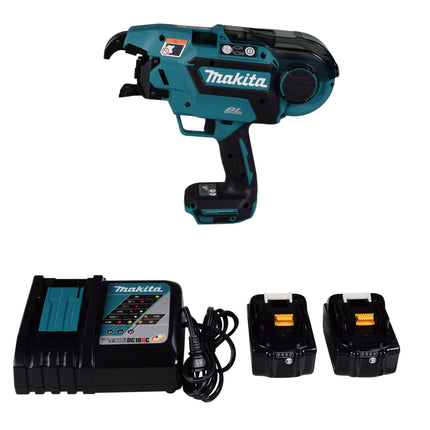 Makita XRT01TK 18V LXT Lithium-Ion Brushless Cordless Rebar Tying Tool Kit (5.0Ah)