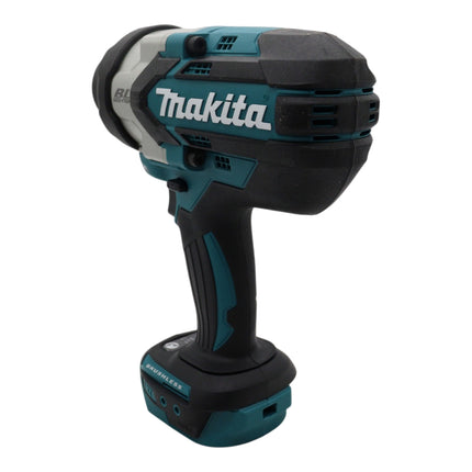 Makita XWT08T 18V LXT Brushless Cordless High-Torque 1/2" Square Drive Impact Wrench Kit with Friction Ring Anvil, 740 ft-lbs Fastening Torque, 1,180 ft-lbs Nut-Busting Torque, 2 Batteries, Charger and Tool Bag