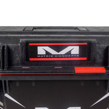 Matrix Concepts M01 Track Toolbox Black/Red with Small Sticker Kit