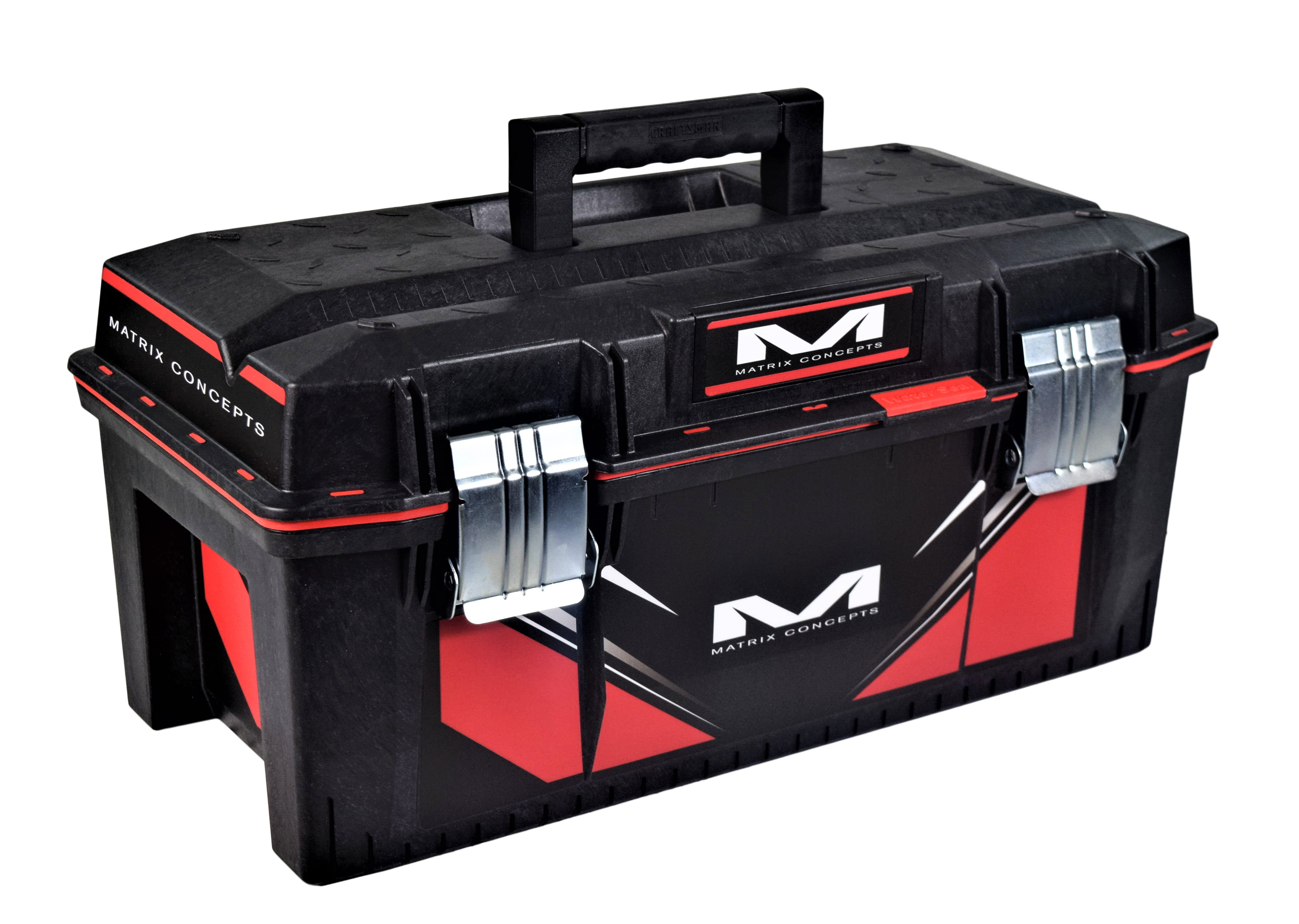 Matrix Concepts M01 Track Toolbox Black/Red with Small Sticker Kit
