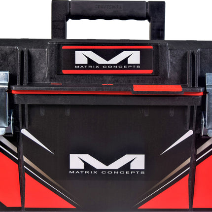 Matrix Concepts M01 Track Toolbox Black/Red with Small Sticker Kit