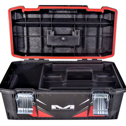 Matrix Concepts M01 Track Toolbox Black/Red with Small Sticker Kit