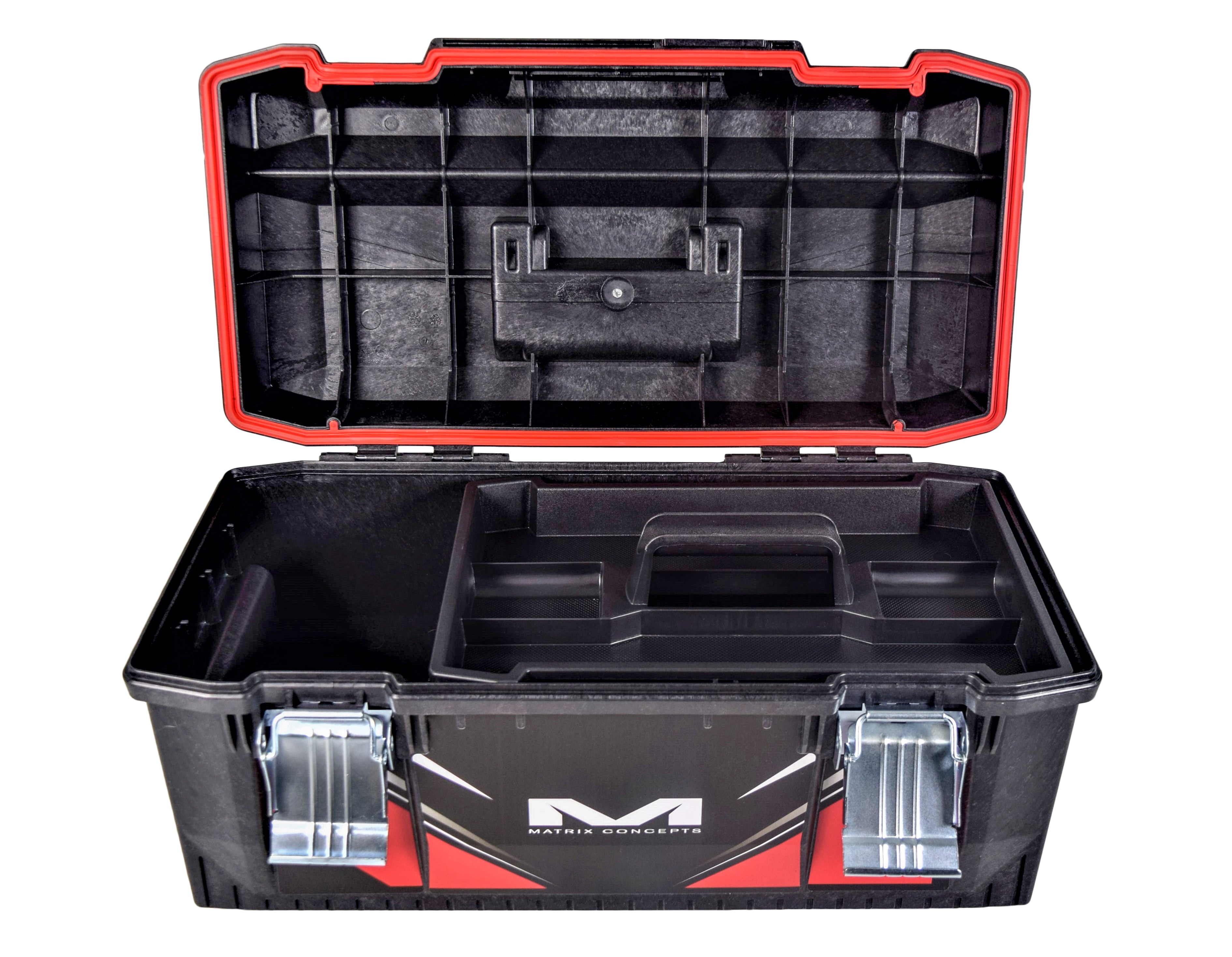 Matrix Concepts M01 Track Toolbox Black/Red with Small Sticker Kit
