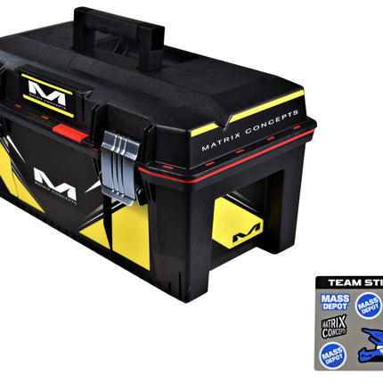 Matrix Concepts M01 Track Toolbox Black/Yellow with Small Sticker Kit