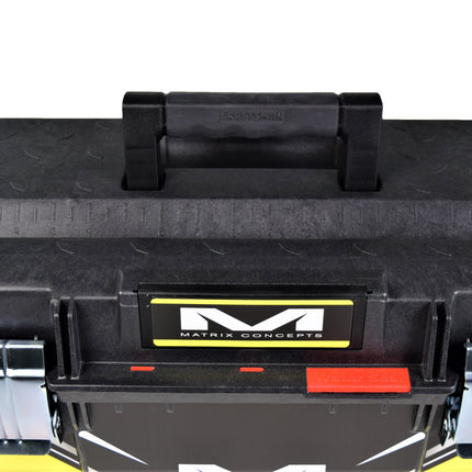 Matrix Concepts M01 Track Toolbox Black/Yellow with Small Sticker Kit