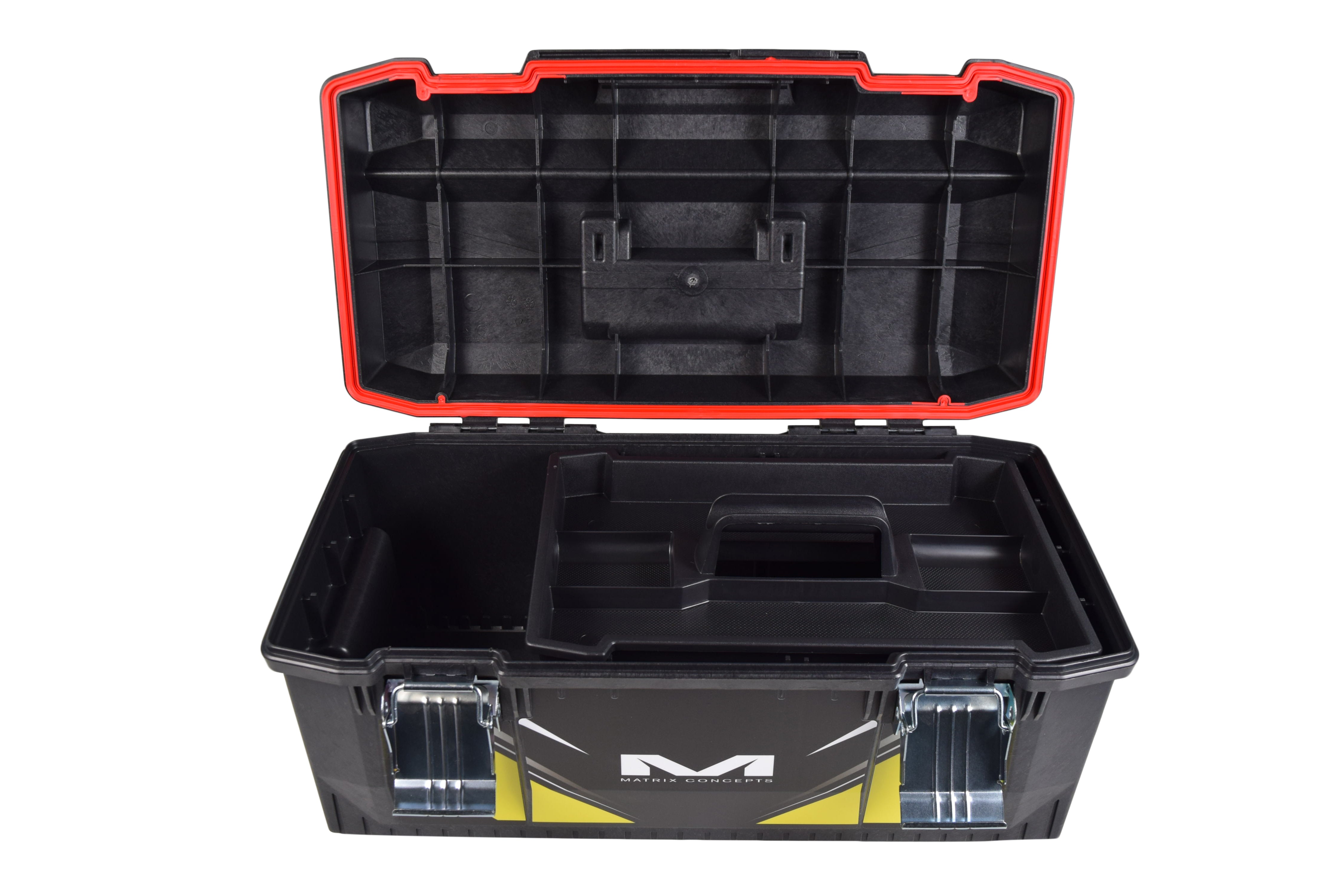 Matrix Concepts M01 Track Toolbox Black/Yellow with Small Sticker Kit