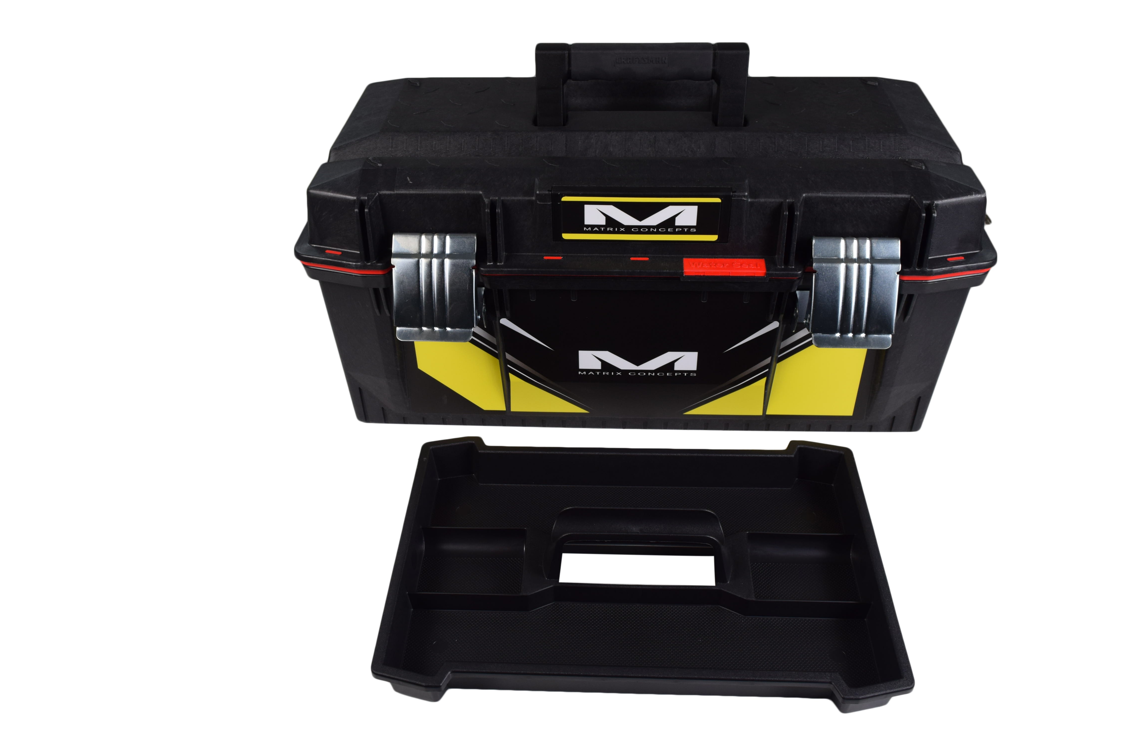 Matrix Concepts M01 Track Toolbox Black/Yellow with Small Sticker Kit